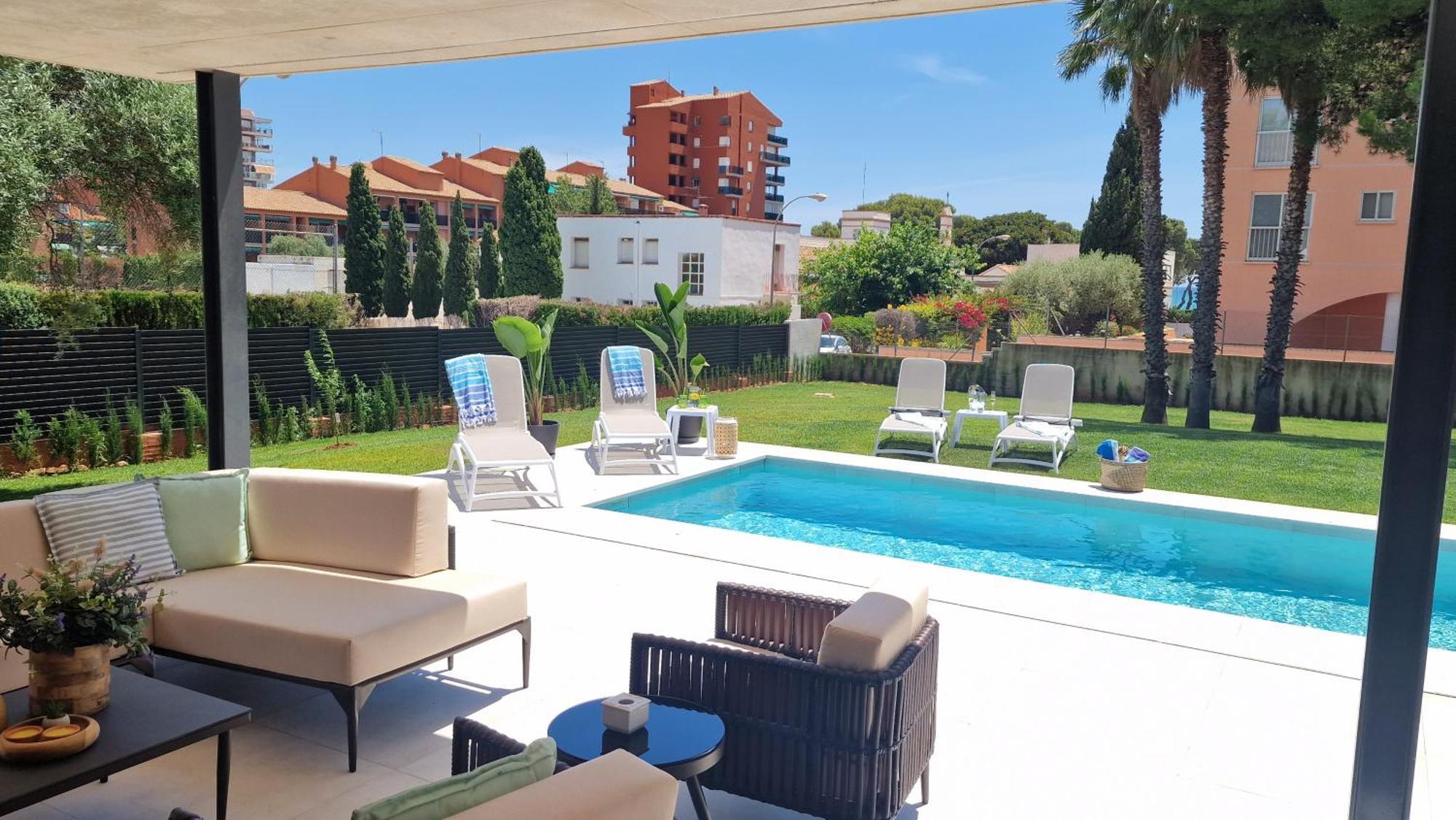 Exclusiva Villa, Lujo Y Descanso Benicàssim Exterior foto